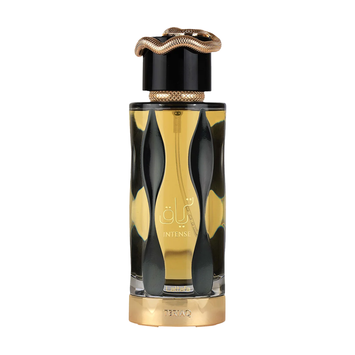 Lattafa Teriaq Intense Eau de Parfum bottle only, without box
